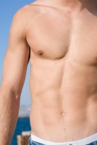 Mens waxing hair removal